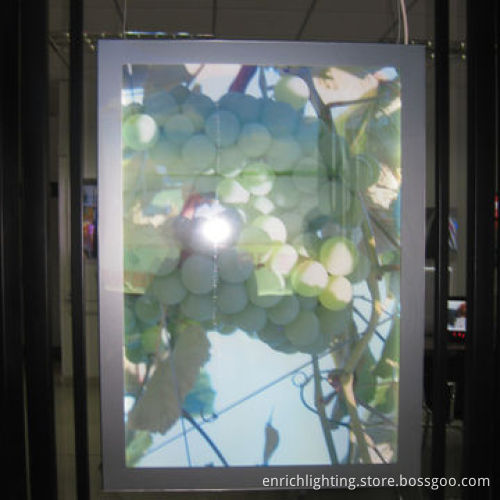 LED Light Panel with Double Face, Aluminum Frame, Super Slim, 50mm, Energy-saving LED Light Source